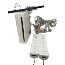 Nintendo Wii konsolė (RVL-001(EUR)) + kamera + 2 pulteliai + laidai NAUDOTA