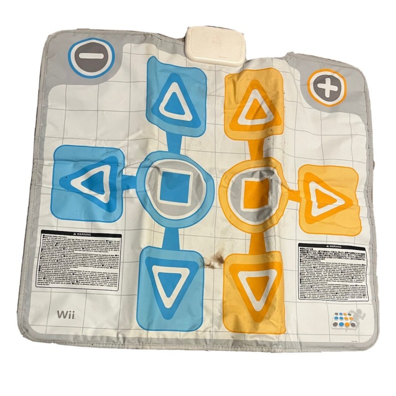 Bandai Namco BC-001 Dance Mat Controller Pad for Nintendo Wii Games, šokių kilimėlis NAUDOTAS