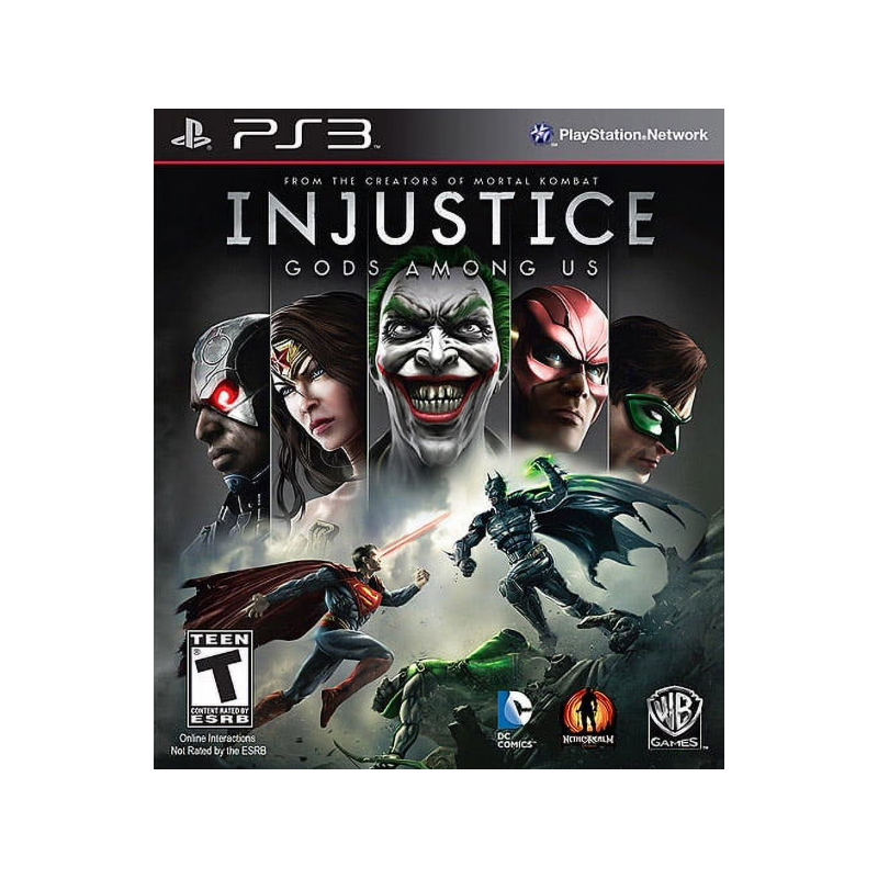 Injustice: Gods Among Us PS3 (Spausdintu viršeliu)