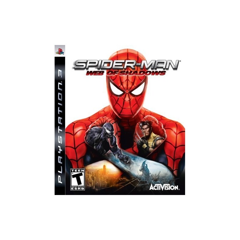 Spider-Man Web of Shadows PS3, su manual knygele
