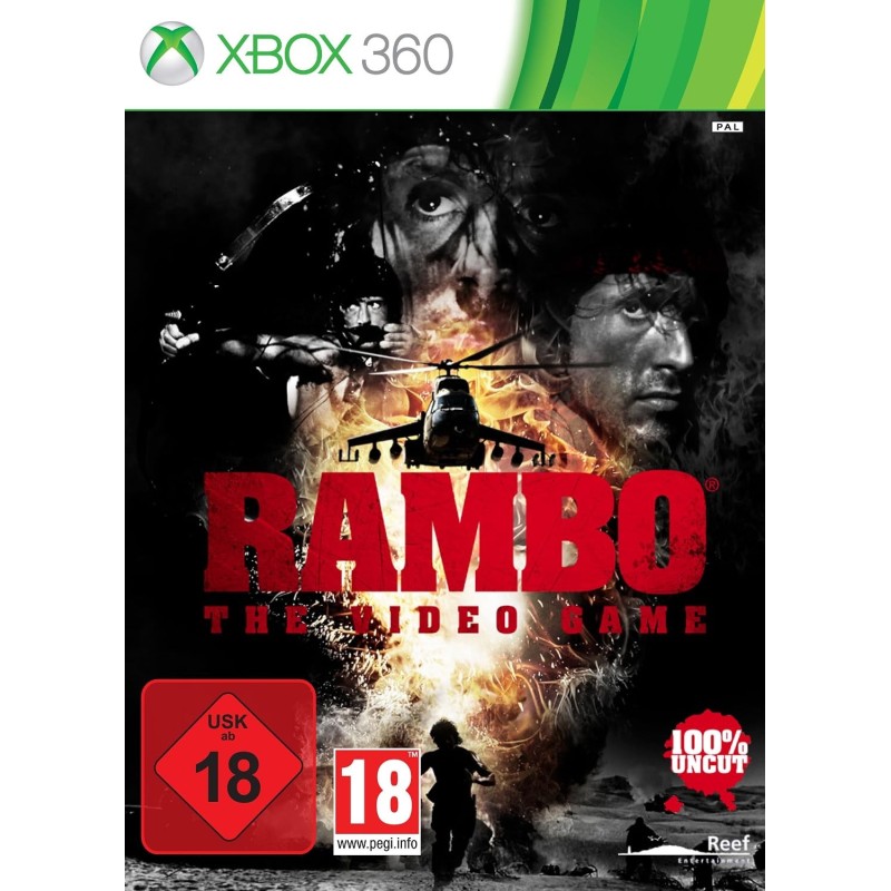 Rambo The Video Game Microsoft Xbox 360