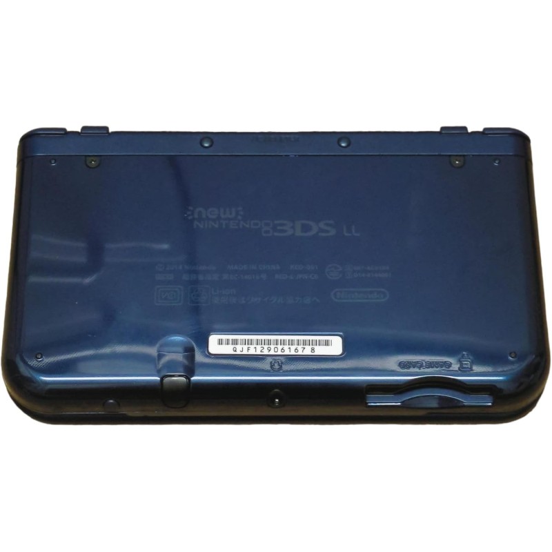 New Nintendo 3DS LL Metallic Blue atrištas su žaidimais